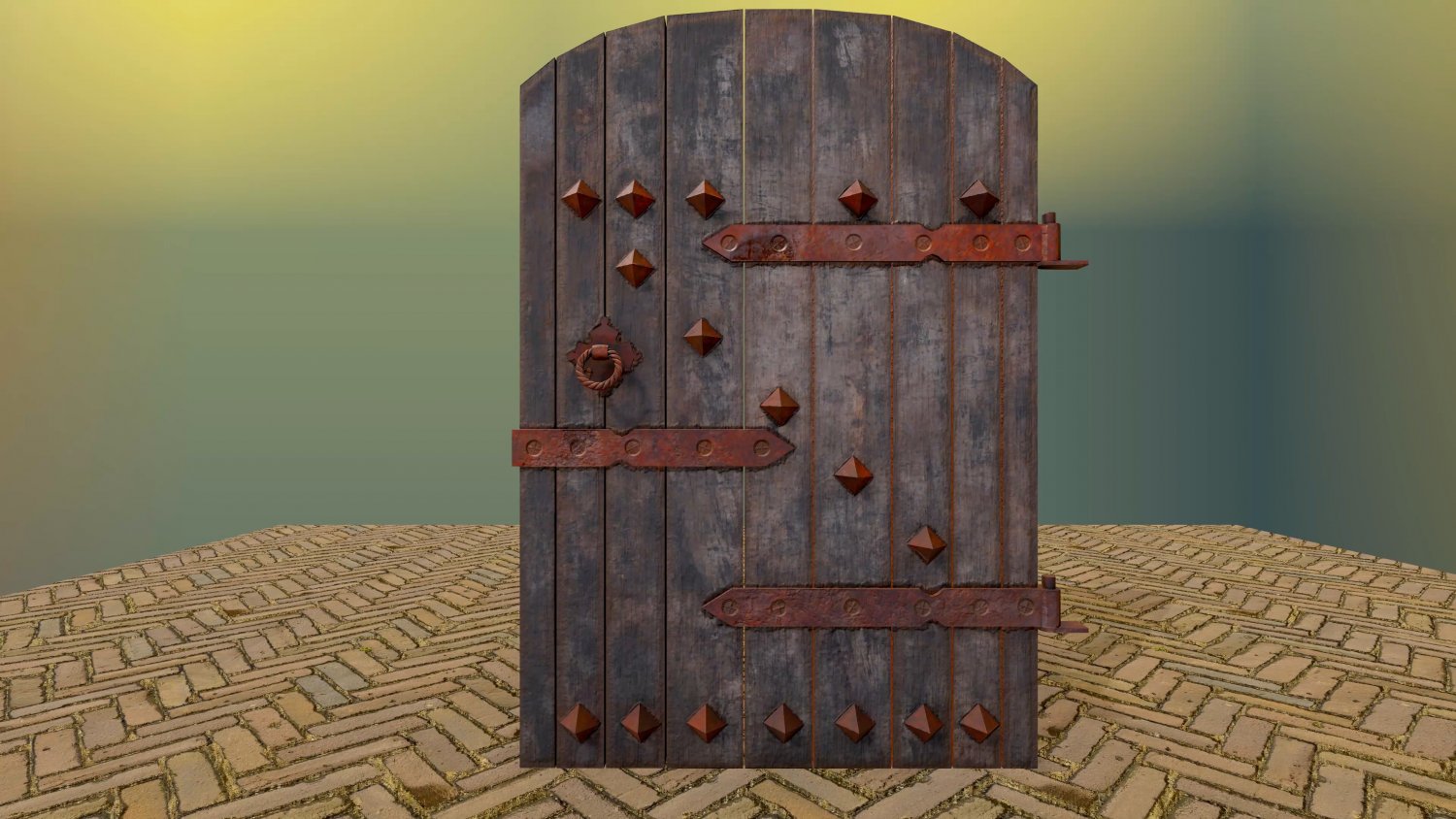 Jinx wooden door rust фото 69