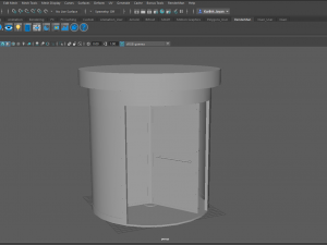 revolving door Modelo 3D