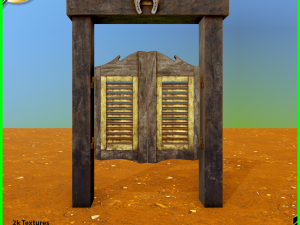 saloon door 3D Model