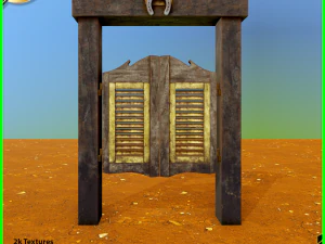 saloon door 3D Model
