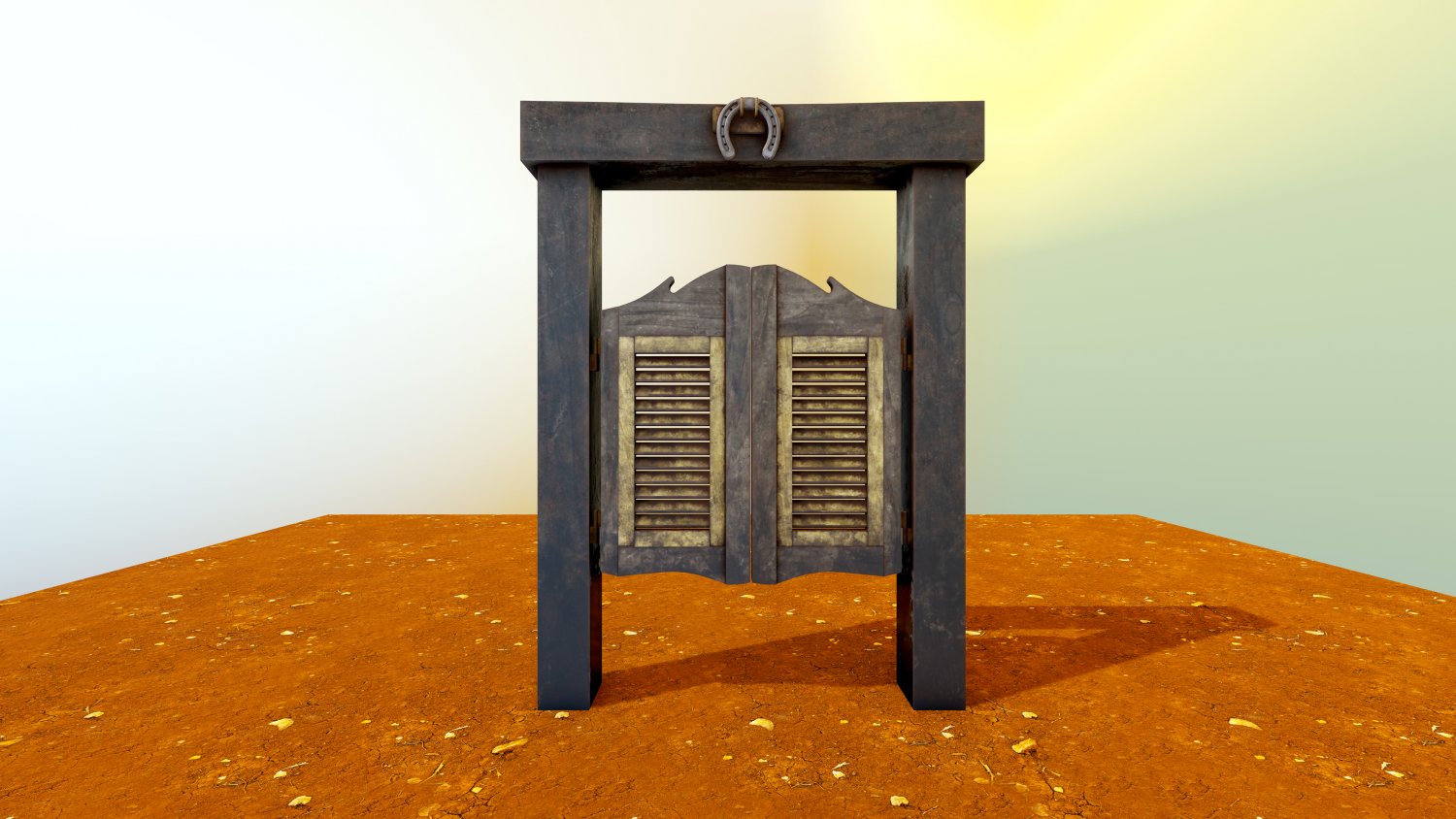 Saloon Door 3d Model In Door 3dexport