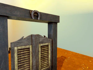 saloon door 3D Model