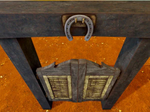 saloon door 3D Model