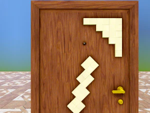 simple door 3D Model