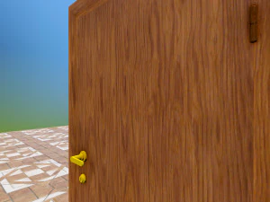 simple door 3D Model