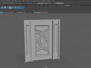 single door 3D Model