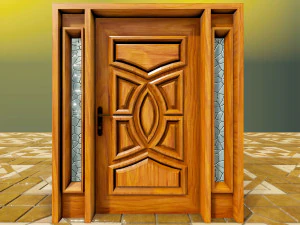 single door 3D Model