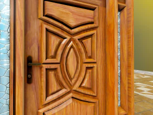single door 3D Model