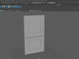 split door 3D Модель