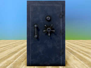vault door Modèle 3D