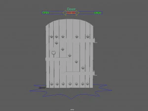 paquet de porte Modèle 3D