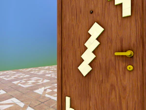 paquet de porte Modèle 3D