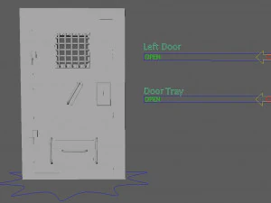 pacchetto porta - 2 Modello 3D