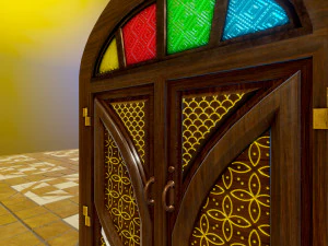 pacchetto porta - 3 Modello 3D