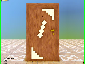 pacchetto porta - 3 Modello 3D