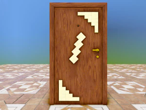 pacchetto porta - 3 Modello 3D