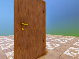 pacchetto porta - 3 Modello 3D