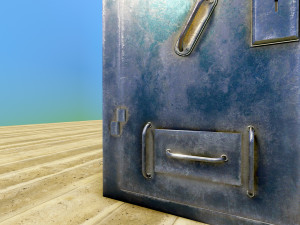 prison door 3D Model