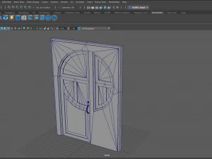 unique door 3D Model