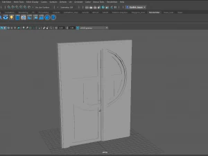 unique door 3D Model