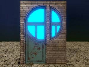 unique door 3D Model