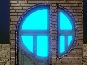 unique door 3D Model