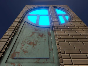 unique door 3D Model