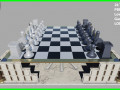 Chess Board Gladiator 3D-Modell