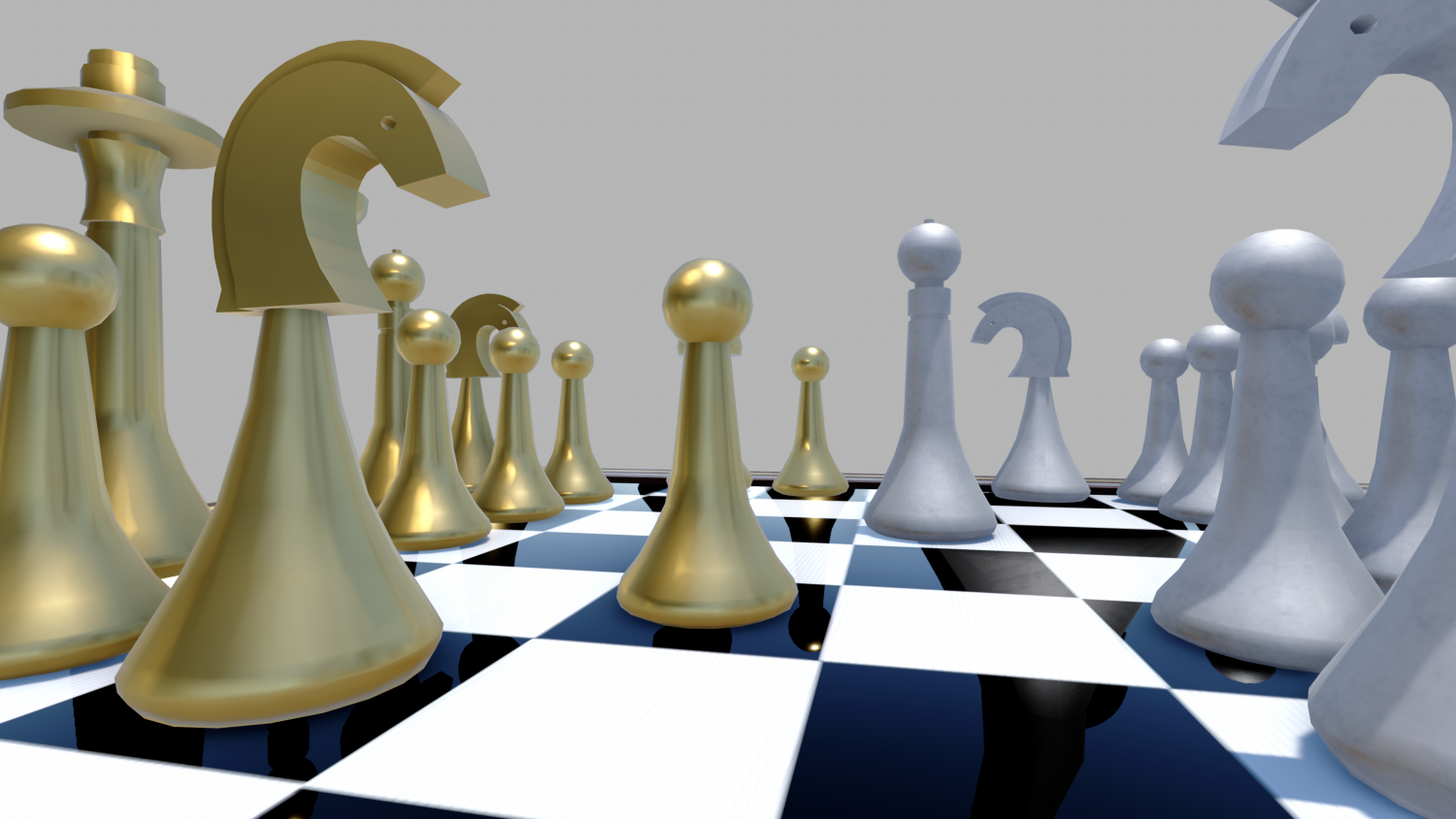 chess board simple Kostenlose 3D-Modell in Brettspiele 3DExport