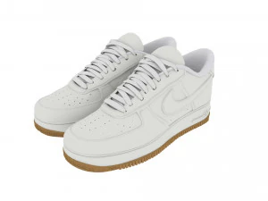 Nike Air Force Shoes 3D Model