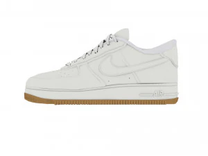 Nike Air Force Shoes 3D Model