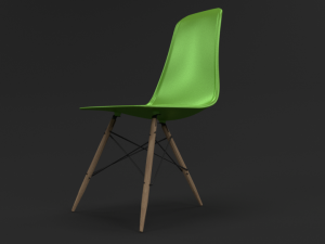 chair modern 3D मॉडल