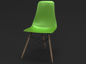 chair modern 3D मॉडल