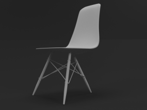 chair modern 3D मॉडल
