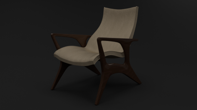 chair modern 3D मॉडल .c4d .max .obj .3ds .fbx .stl .blend 