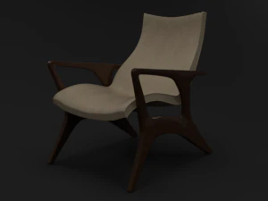 कुर्सी आधुनिक 3D मॉडल