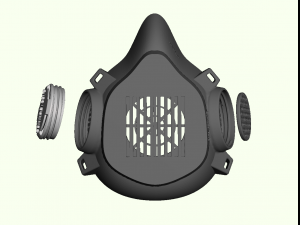 mask covid-19 3D Model