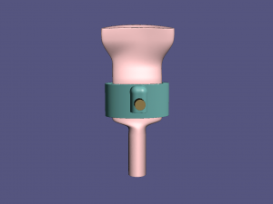 dental ejector 3D 模型