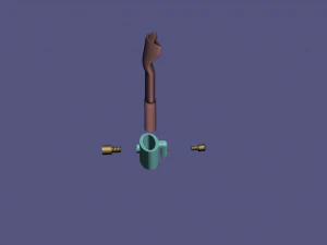 dental ejector 3D Model