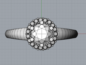 beautifull ring Modelo 3D