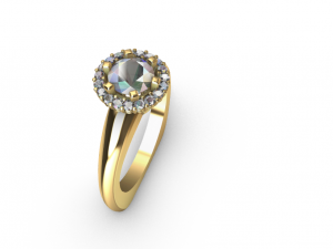 beautifull ring Modelo 3D