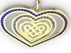 dije celta Modelo 3D