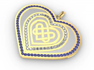 dije celta Modelo 3D