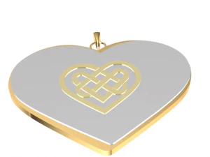 dije celta Modelo 3D