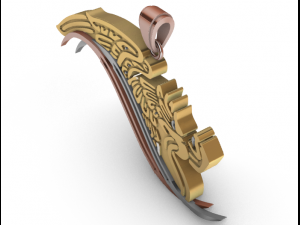 eagle mexico 3D 模型