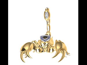 scorpion charm 3D 模型