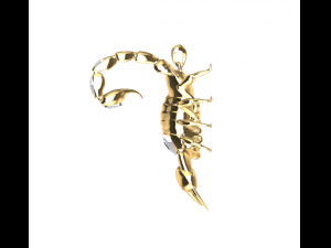 scorpion charm 3D मॉडल