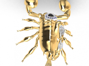 scorpion charm 3D मॉडल