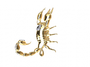 scorpion charm 3D मॉडल