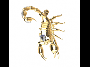 scorpion charm 3D मॉडल